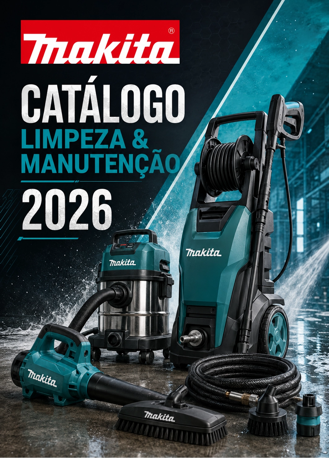 Capa de CATÁLOGO LIMPEZA & MANUTENÇÃO 2026